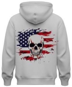 เสื้อฮู้ดดี้ผ้าฟลีซคอตตอน 100% ลายพิมพ์ทันสมัย สำหรับผู้ชาย ผู้หญิง และทุกเพศ แห้งเร็ว ระบายอากาศได้ดี เหมาะสำหรับค่ำคืนฤดูร้อน - Product Image 1