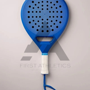Paleta de fibra de carbono de tamaño personalizado 2025, el mejor diseño, pala de playa/raqueta de tenis Padel con cordón de seguridad, Color personalizado - Product Image 3