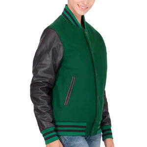 Vestes pour femmes vêtements d'extérieur Logo personnalisé Sport recadrée Baseball vestes Varsity veste courte automne vêtements pour femmes 2026 - Product Image 4