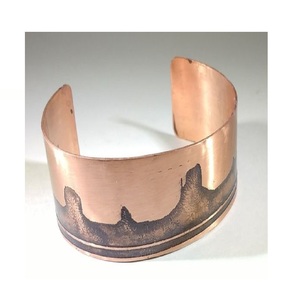 American Popular Hammered Cuff Wrap Patina Copper for Women chakra <b>kada</b> Handmade Bracelet Made of Copper Black Antique Bracelet - Product Image 1