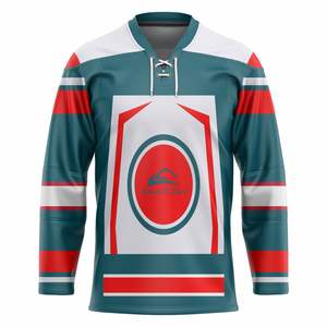 Vente en gros de maillots de hockey sur glace cousus sur le dessus maillot de hockey pour hommes maillot de hockey sur glace sublimé - Product Image 1