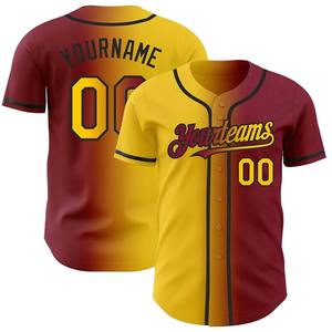 Uniformes de béisbol y sóftbol bordados personalizados de alta calidad, conjunto de ropa deportiva de Jersey de malla transpirable con sublimación completa - Product Image 6
