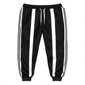 El pantalón de chándal con cordón elástico hecho de forro polar de algodón se puede personalizar tela y colores con logotipos - Product Image 5