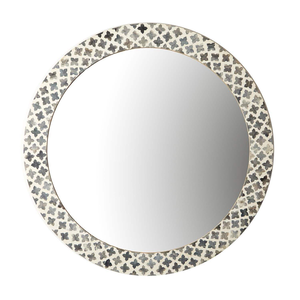 Bone Inlay Animal Style Handmade Durable Mirror <b>Frame</b> Wall Hanging Home Decor for Interior Use - Product Image 3