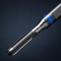 DIN 371 DIN 376 HSS E M35 Kobalt Color Ring Machine Screw Taps untuk Pembuatan Ulir pada Baja Tahan Karat Inox Aluminium