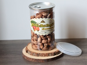 380g 프리미엄 베트남 소금에 절인 캐슈넛 W240 (원형 병, 간편 개봉 알루미늄 씰) - 자체 생산 최저가 캐슈넛 - Product Image 5