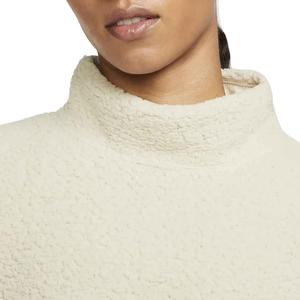 Full Sleeve Length Women's Winter Autumn Knitted Quilted Jacket <b>Slip</b> Pockets Customized High Quality Turtleneck <b>Collar</b> Zipper-Up - Product Image 2