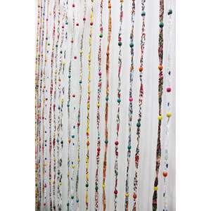 Multicolour Bohemian Hippy Beaded Doorway Garland Rod Pocket Curtains for Home Decor Hanging Function - Product Image 5