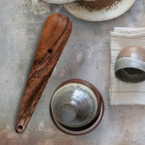 Ensemble d'ustensiles de cuisine en bois massif respectueux de l'environnement Cuillères de cuisine faites à la main Spatule en bois antiadhésive durable pour la décoration de la maison - Product Image 6