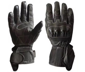Gants de moto Alpha Racing à écran tactile compatibles, construction en cuir personnalisée, haute performance, vente chaude - Product Image 6