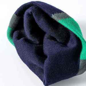 Gorros de punto de invierno unisex, 24 colores, 100% Lana, gorro barato, bordado con logotipo personalizado, gorros personalizables del fabricante para la playa - Product Image 3