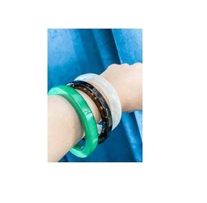 Modern Resin Bangle Glitter Use Shiny Resin Bangle Fashionable Design Resin Bangle for Customized Size for Sale - Product Image 3