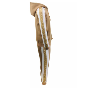Conjunto Deportivo de Alta Calidad para Hombre, Ropa Deportiva de Invierno, con Capucha, Transpirable, para Entrenamiento, Jogging, Fútbol, con Cordón Ajustable y Estampado - Product Image 2