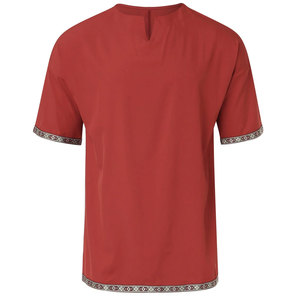 T-shirts en maille unisexe de haute qualité en mélange coton-polyester, personnalisables, pour hommes et femmes, couleur unie, séchage rapide, coupe oversize, avec logo - Product Image 1