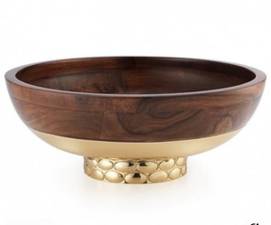 Cuenco de madera para servir comida hecho a mano de nuevo diseño, vajilla personalizada de alta calidad, cuenco de madera para servir ensaladas, cuenco para hacer velas de madera - Product Image 4