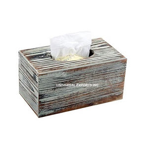 Boîte à mouchoirs en bois de noyer boîte à mouchoirs carrée porte-mouchoirs fait à la main de qualité supérieure classique élégant nouvelle boîte à mouchoirs - Product Image 2