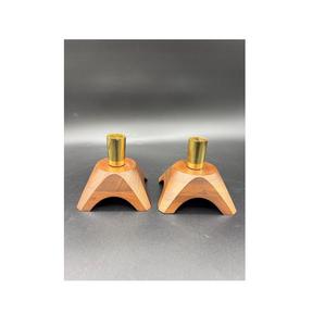 Bougeoir en métal en aluminium noir de vente chaude pour la décoration à la maison pour Noël et Pâques - Product Image 2