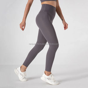 Top vente Super doux taille haute femmes Fitness Yoga pantalon ventre contrôle imprimé tricoté Leggings Sexy poches imperméable - Product Image 4