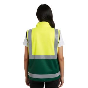 Veste de sécurité réfléchissante en polyester de qualité supérieure, uniforme ODM, couleur et taille personnalisées, meilleure qualité, processus de production soigné - Product Image 2