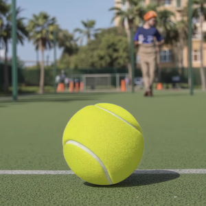 Ballon de tennis de qualité supérieure pakistanais en gros, ballon de cricket jumbo, marque Mall Cricket Tennis Ball - Product Image 4