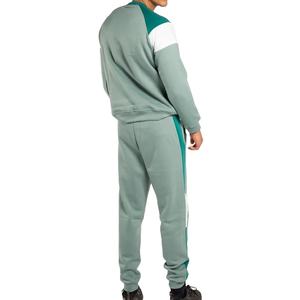 Survêtement d'entraînement d'hiver pour homme, taille plus, avec logo personnalisé 2026, en molleton, 100% coton, motif uni, décontracté, de marque, jogging - Product Image 2