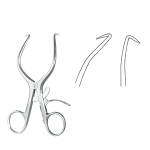 Rétracteur de Gelpi de taille réglable à faible quantité minimale de commande pour la chirurgie des tissus profonds - Product Image 6