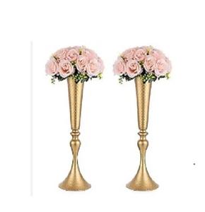 Vase à fleurs en métal décoration de jardin Vase à fleurs en métal de bonne qualité pour la décoration de la maison Vase à fleurs en métal de luxe moderne - Product Image 2