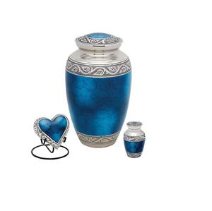 Urnes funéraires personnalisables en laiton massif de style américain élégant pour animaux de compagnie - Utilisation durable pour les funérailles - Product Image 1