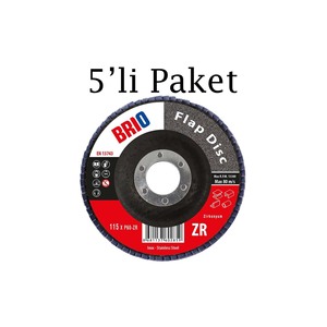 Discos de Lijado de Zirconio Xp60 de 115 mm, Paquete de 5 - Product Image 1