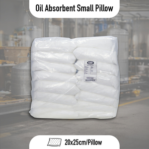Almohadilla Absorbente de Aceite de Polipropileno Ecológica Blanca, Resistente, para Control de Derrames, 20x25cm, para Pisos Industriales y de Almacenes - Product Image 2