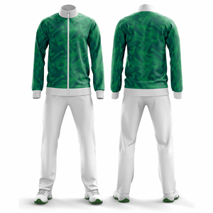 Ensemble de sport d'entraînement en plein air 100% polyester, veste et pantalon, hommes, femmes, jeunes, vêtements d'équipe, survêtement de sport pour hommes - Product Image 2