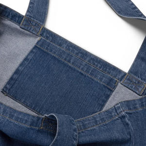 Top des tendances Nouveaux sacs fourre-tout en jean élégants sur mesure à vendre Sacs fourre-tout en jean en denim de marque privée à bas prix - Product Image 2
