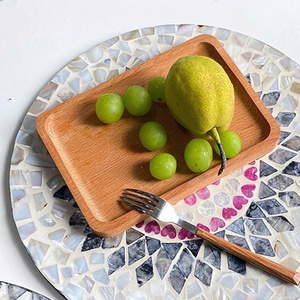 BANDEJA DE MESA DE NÁCAR COMPLETA DECORACIÓN DE PARED ÚNICA AL POR MAYOR - Product Image 4