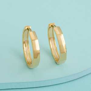 Boucles d'oreilles créoles géométriques - Tendance 192689 - Product Image 1