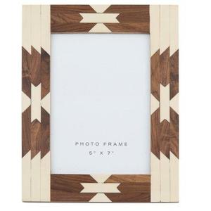 Cadre photo adorable avec design en os et en bois, article décoratif pour la maison, l'hôtel et le bureau, cadre photo au meilleur prix - Product Image 1
