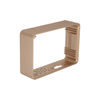 Boîtier électronique en aluminium, panneau frontal usiné CNC, dissipateur thermique en aluminium usiné CNC, boîtier de clavier en aluminium