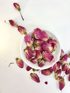 2025ขายดีที่สุดขายส่งสมุนไพรธรรมชาติแห้งชาดอกกุหลาบสีแดงแห้ง - Product Image 3