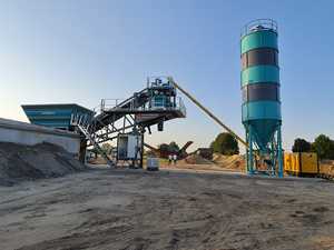 Centrale à béton mobile 60 M3/h | Centrale à béton portable efficace - Product Image 2