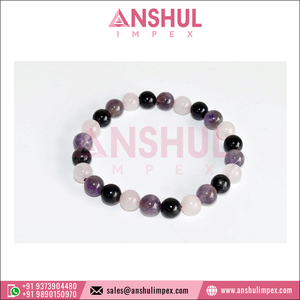 Premium Quality Fashion Jewelry EMPATH PROTECTION Crystal <b>Bracelet</b> Healing <b>Gemstone</b> Beaded Intention <b>Bracelet</b> - Product Image 3