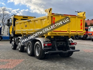 Camion benne poids lourd d'occasion Renault K460 8X4 de 2015, transmission automatique, conduite à gauche, diesel Euro 6 - Product Image 4