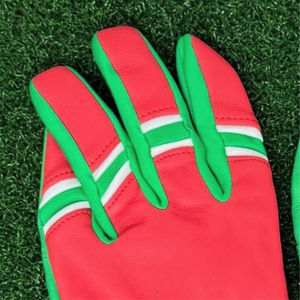 Gants de frappe de baseball de qualité supérieure, conçus pour une forte adhérence, paume rembourrée, sangle de poignet sécurisée, confort respirant et durabilité - Product Image 3