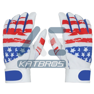 ถุงมือเบสบอลทำจากหนังที่มีผิวงาน OEM ตามสั่งสำหรับผู้เล่นมืออาชีพ - Product Image 5