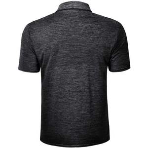 Camiseta de Polo de manga corta de corte clásico para hombre, 100% algodón, transpirable, bordada con el último diseño, patrón sólido de punto - Product Image 2