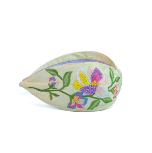 ที่คาดผมลูกปัดเมล็ดพันธุ์สีสันสดใสสำหรับผู้หญิงอุปกรณ์เสริมแฮนด์เมดสายคาดผมปักลูกปัดงานละเอียด - Product Image 3