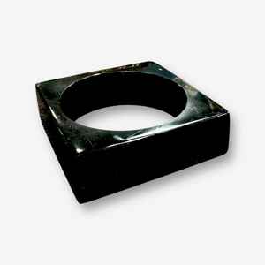 Brazaletes cuadrados de resina, pulseras apilables, conjunto de brazaletes gruesos Funky, joyería de declaración moderna con tamaño personalizado e impresión - Product Image 4