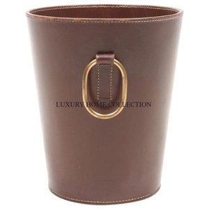 Top-rated Premium Metal Brass Waste Bin Featuring a Sturdy Build with a Rustproof Finished for Long-lasting Daily Usability - Product Image 4