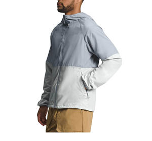 Veste coupe-vent personnalisée Veste d'extérieur imperméable pour homme Coupe-vent léger en nylon froissé pour hommes - Product Image 3