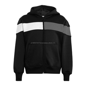 2025 calidad superior Unisex Slim Fit ropa deportiva transpirable chándales lisos personalizados con cuello con capucha conjuntos de ropa deportiva para hombres - Product Image 2