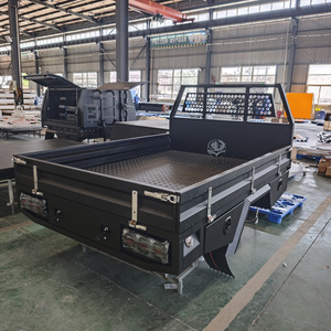 Accessoires 4x4 <span class=keywords><strong>plateau</strong></span> <span class=keywords><strong>coulissant</strong></span> de lit en aluminium de haute qualité camion de ramassage <span class=keywords><strong>plateau</strong></span> Ute en aluminium auvent arrière camping-car - Product Image 3