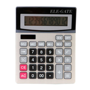 Calcolatrice Digitale Avanzata da Scrivania con Batteria Solare, in Plastica ABS, Stile Tascabile per Ufficio e Studenti, con Funzioni Contabili e Sveglie - Product Image 1